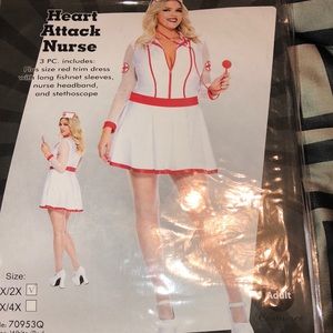 Heart attack nurse Halloween costume
